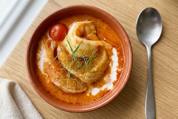Creamy King Prawns Thai Panang Curry