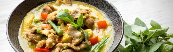 Thai Pork Green Curry with Vegetables