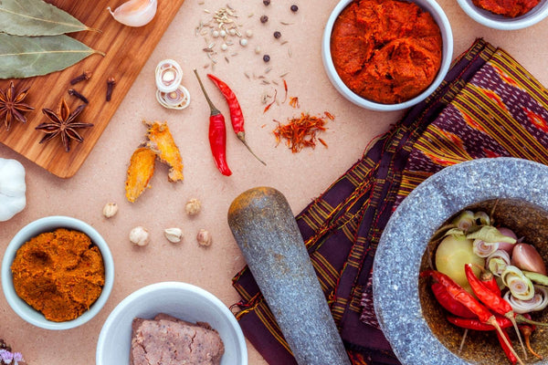 Essential Thai herbs and Spices