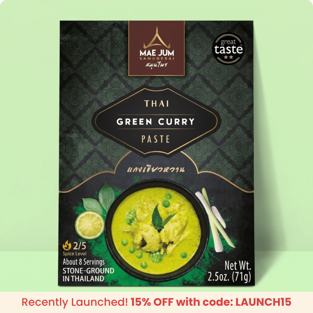 Thai Green Curry Paste - Mae Jum Store (US)