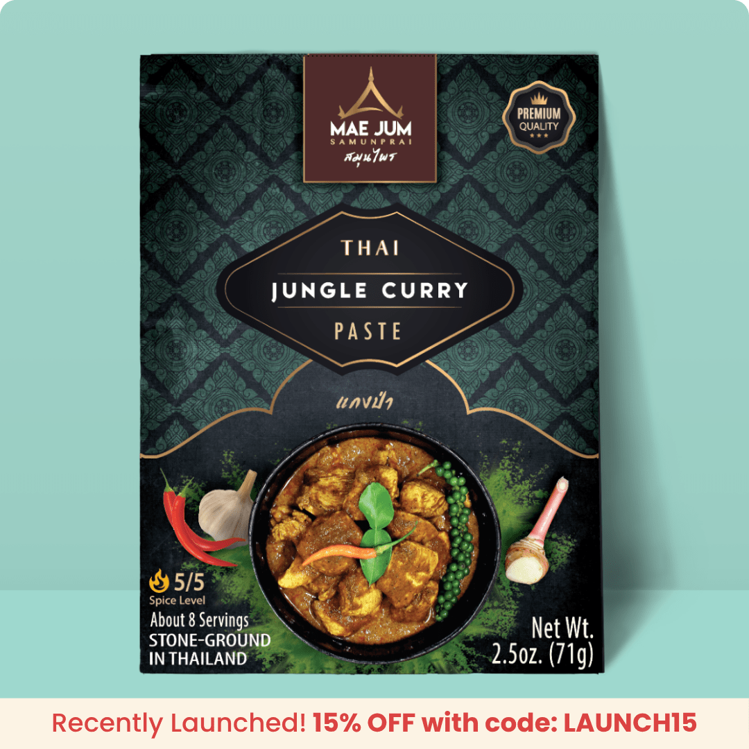 Thai Jungle Curry Paste - Mae Jum Store (US)