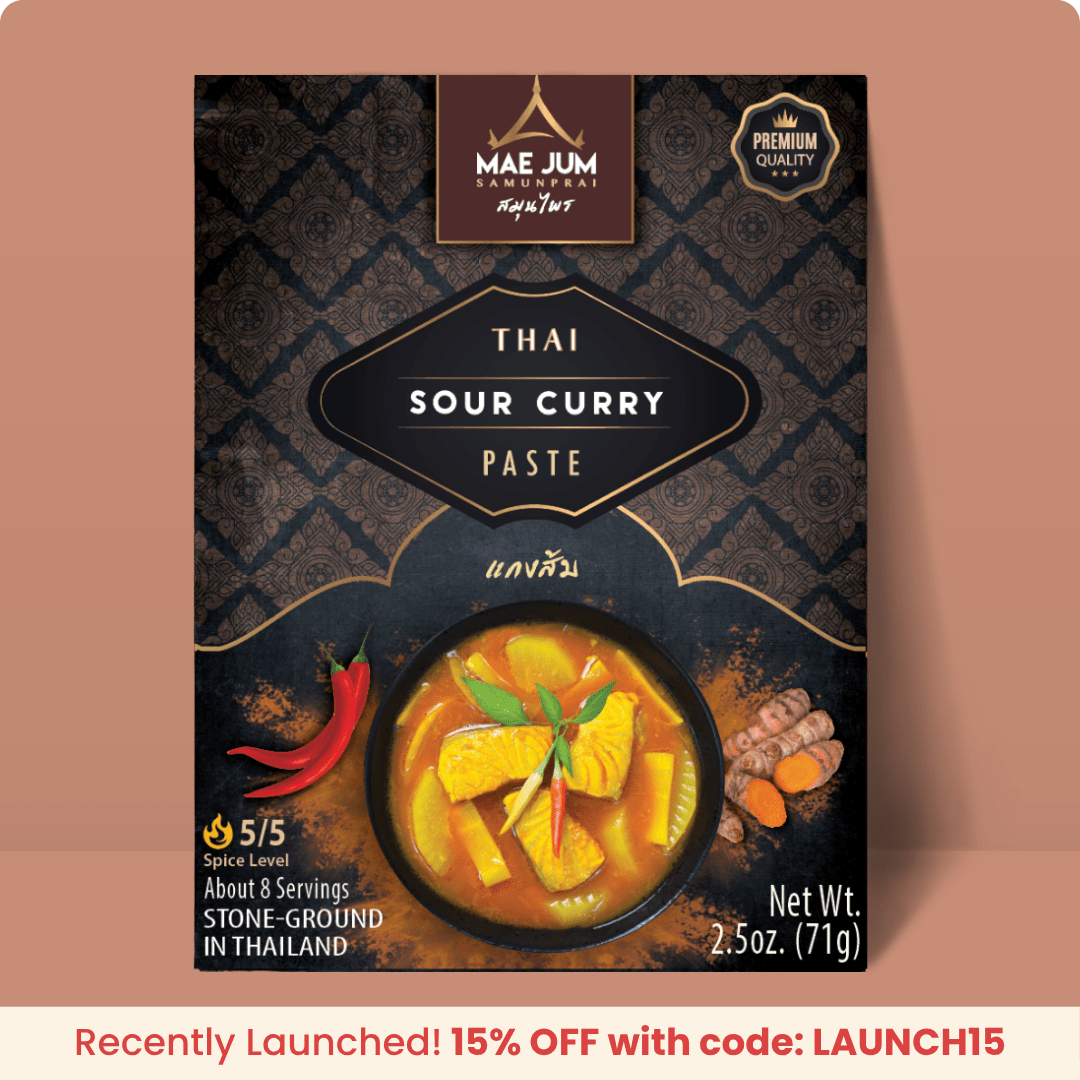Thai Sour Curry Paste - Mae Jum Store (US)