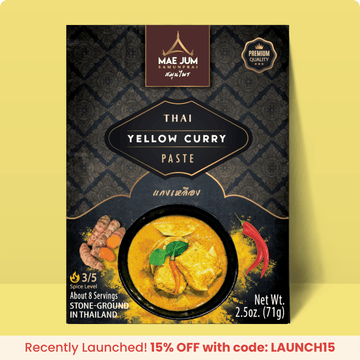 Thai Yellow Curry Paste - Mae Jum Store (US)