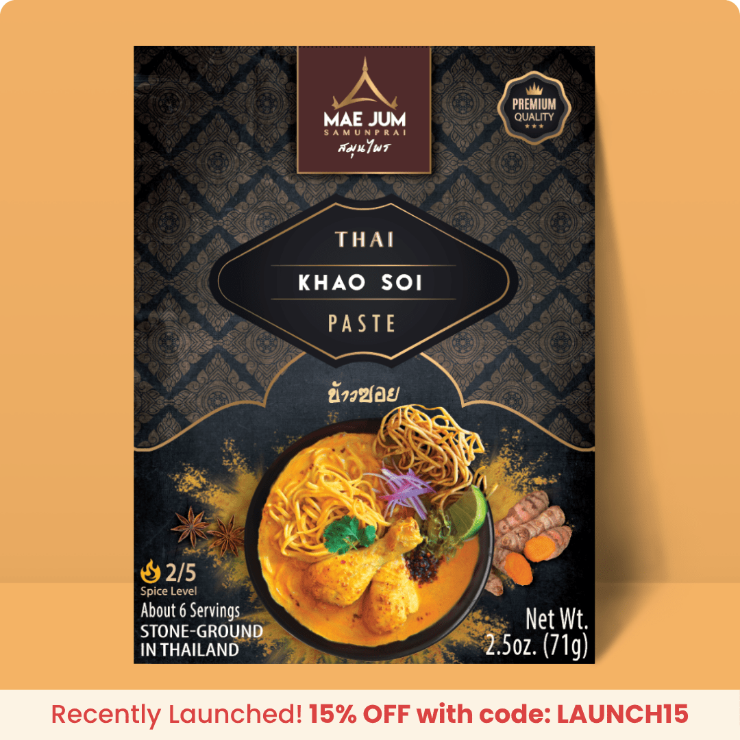 Thai Khao Soi Paste - Mae Jum Store (US)
